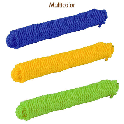 9116 3meter Heavy Duty Laundry Drying Clothesline Rope Portable Travel Nylon Cord Sturdy Clothes Line For Outdoor Camping Indoor Crafting Art Projects