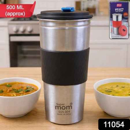 Supermom Stainless Steel Sip Mate Travel Tumbler (Approx. 500 Ml)