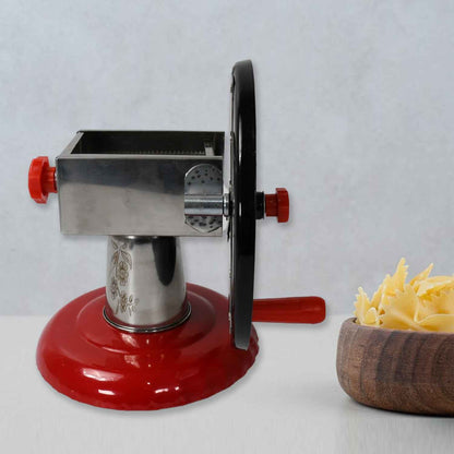 8259 Stainless Steel Chips Maker And Vegetable Slicer For Kitchen Potato Slicer Graters And Chippers. Chips Maker Is Suitable For Vegetable Cuttings. Chips Maker Consist Hard Coated Iron Wheel And Stand.