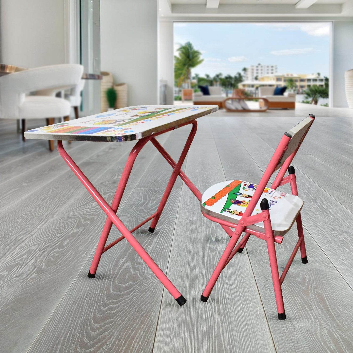 Multifunction Portable Foldable Study Table  Chair (2 Pc Set) - Best Deals at BeSh Deals®