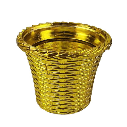 Plastic Flower Valencia (Pot) Home And Outdoor (1 Pc)