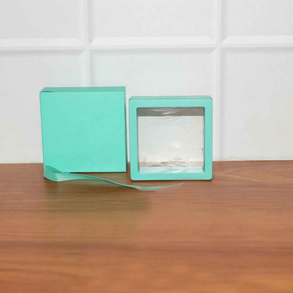 Transparent Jewellery Display Box (7x7 Cm  1 Pc)