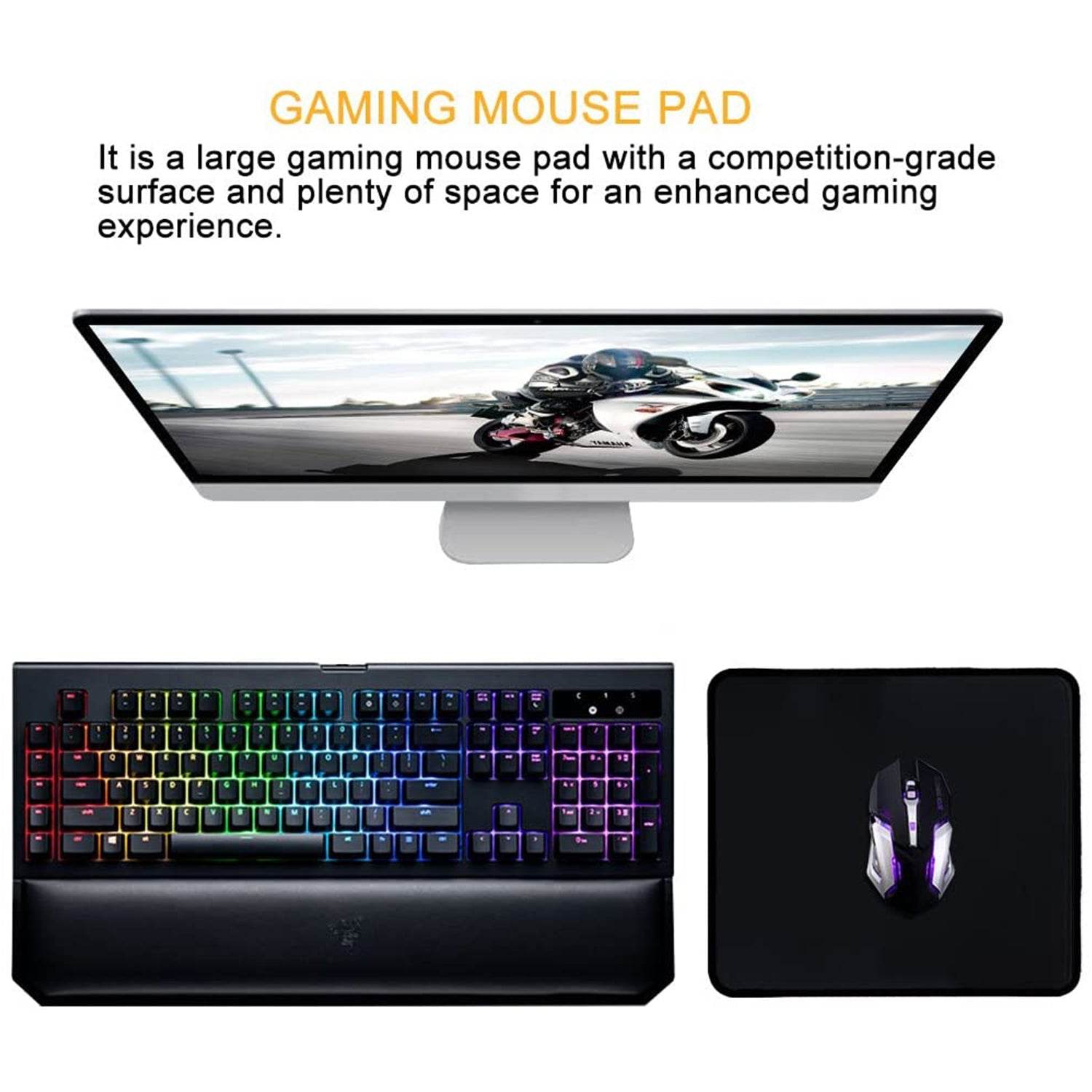 6162 Simple Mouse Pad Used For Mouse While Using Computer. - Best Deals at BeSh Deals®