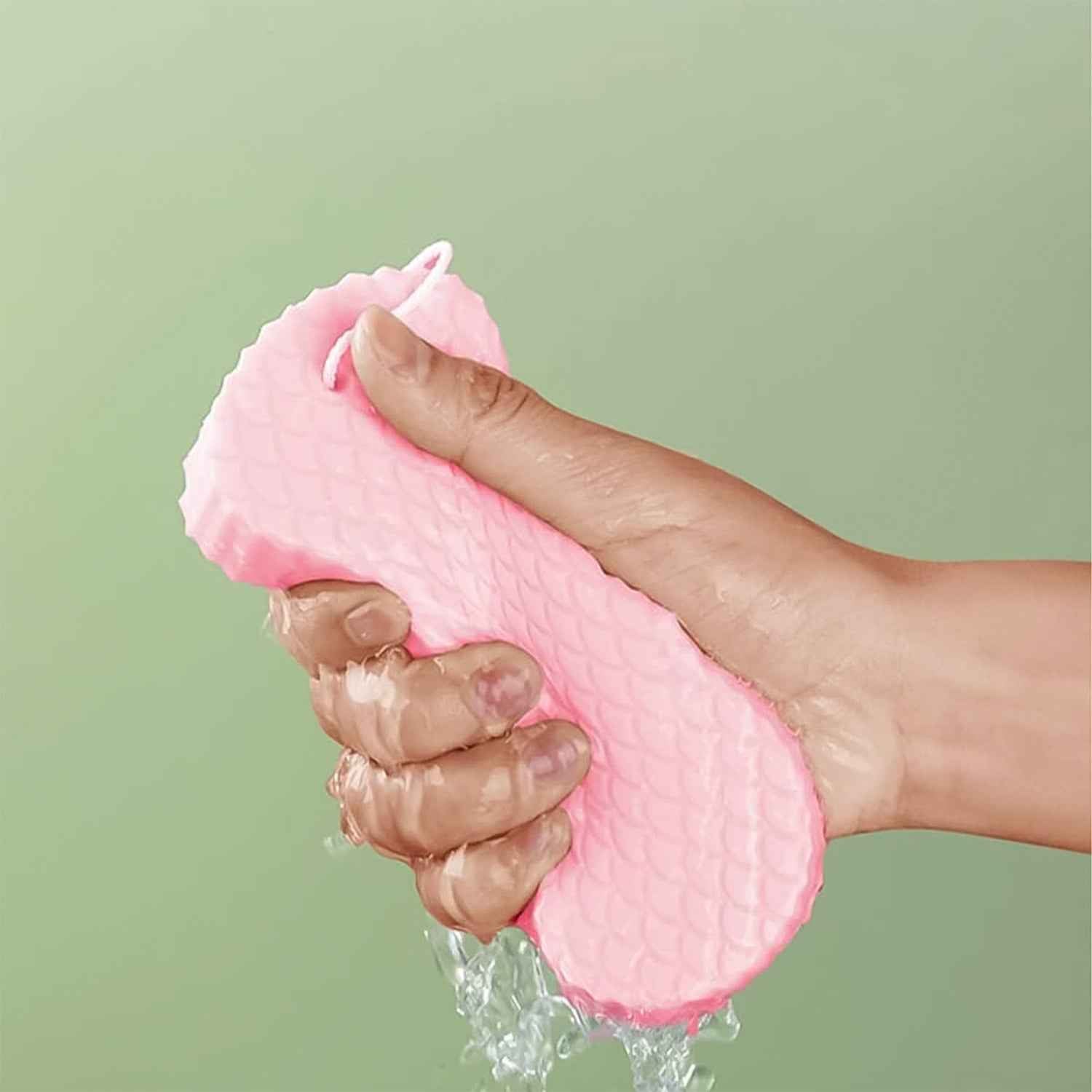 6234 Ultra Soft Exfoliating Sponge  Dead Skin Remover Sponge For Body  Face Scrubber For Women And Men