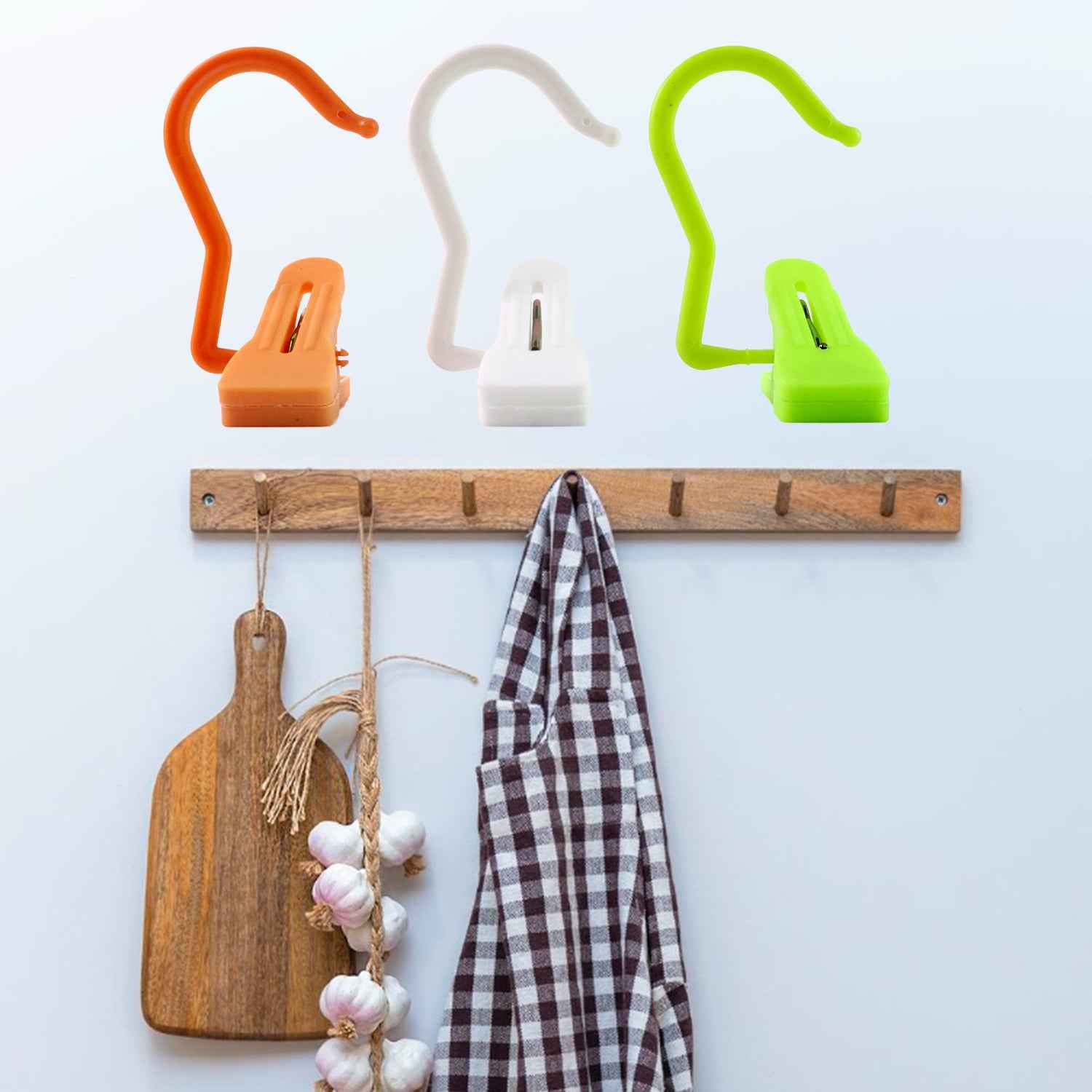 Multipurpose Hanging Hook Clip (1 Pc Mix Color)