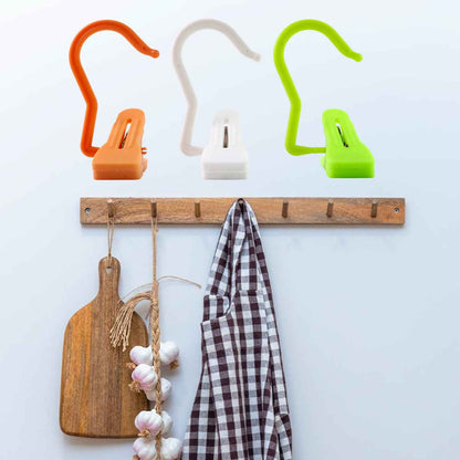 Multipurpose Hanging Hook Clip (1 Pc Mix Color)