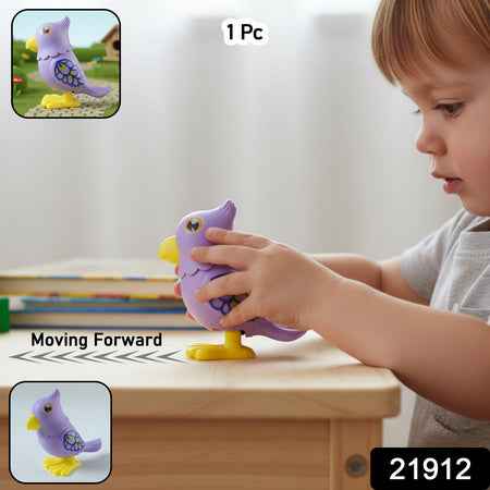 Key Operated Jumping Bird Toy For Kids (1 Pc)