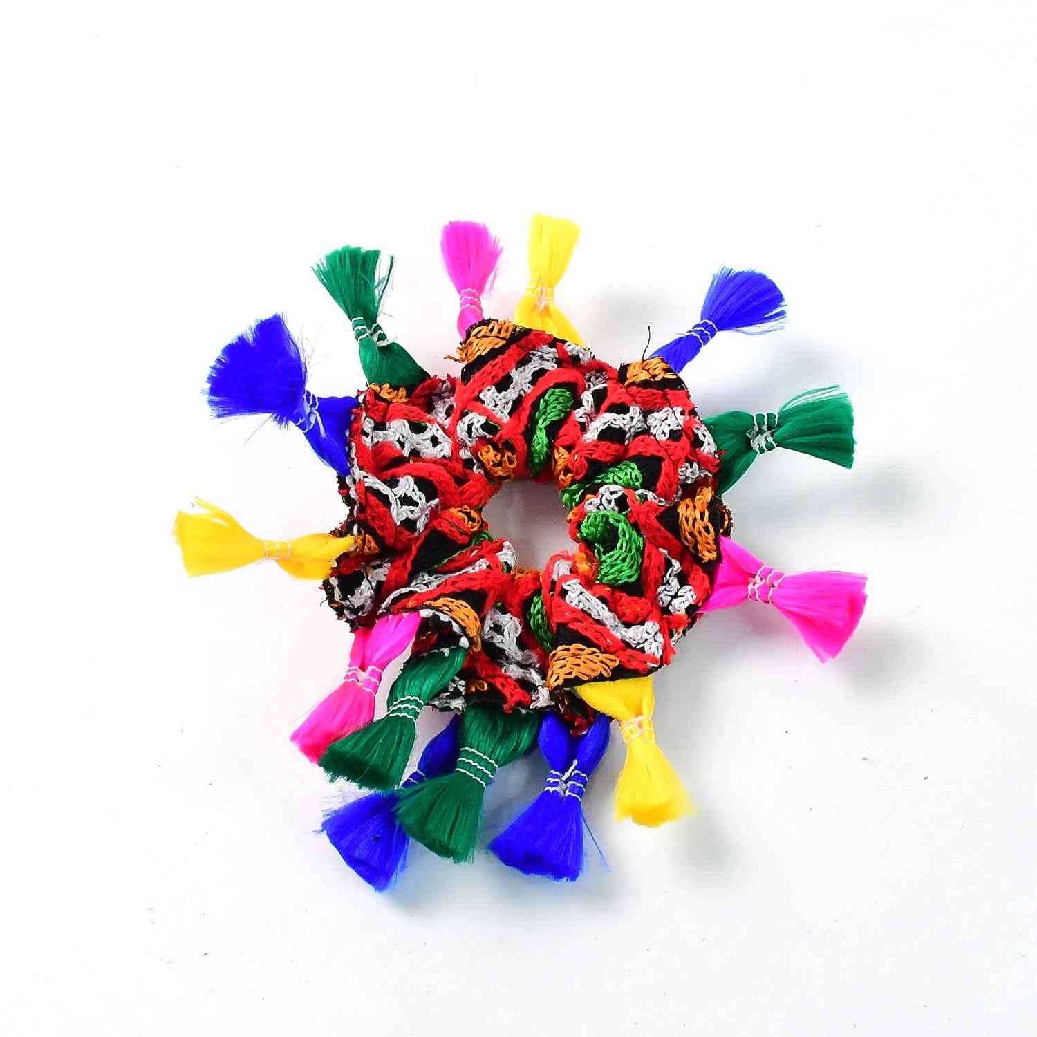 Traditional Multicolor Navratri Hair Bun (1 Pc)