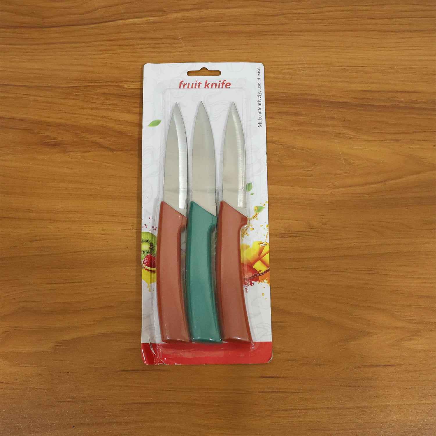 Multipurpose Kitchen Fruit  Vegetable Cutting Knife Set (Pack Of 3)