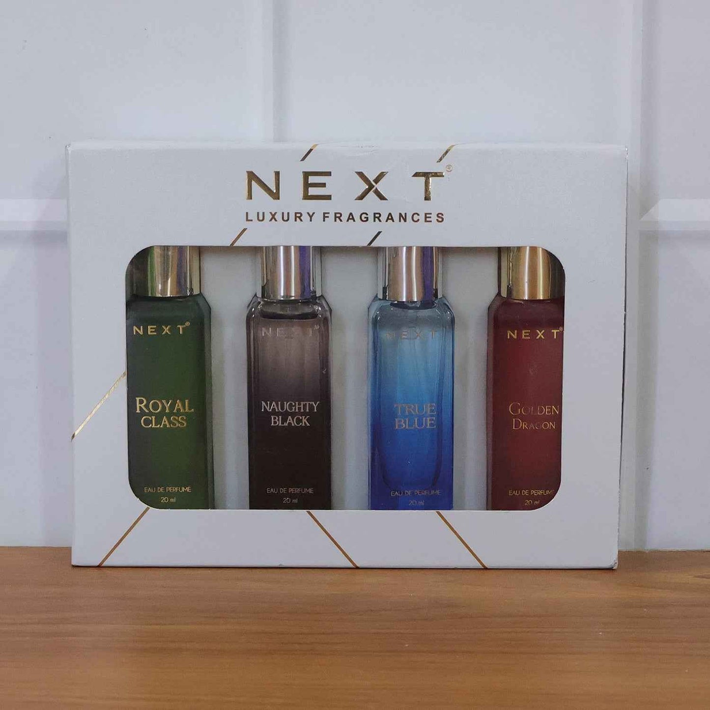 Next Luxury Fragrances Mini Eau De Parfum Gift Set (4 Pc 20 Ml Each)