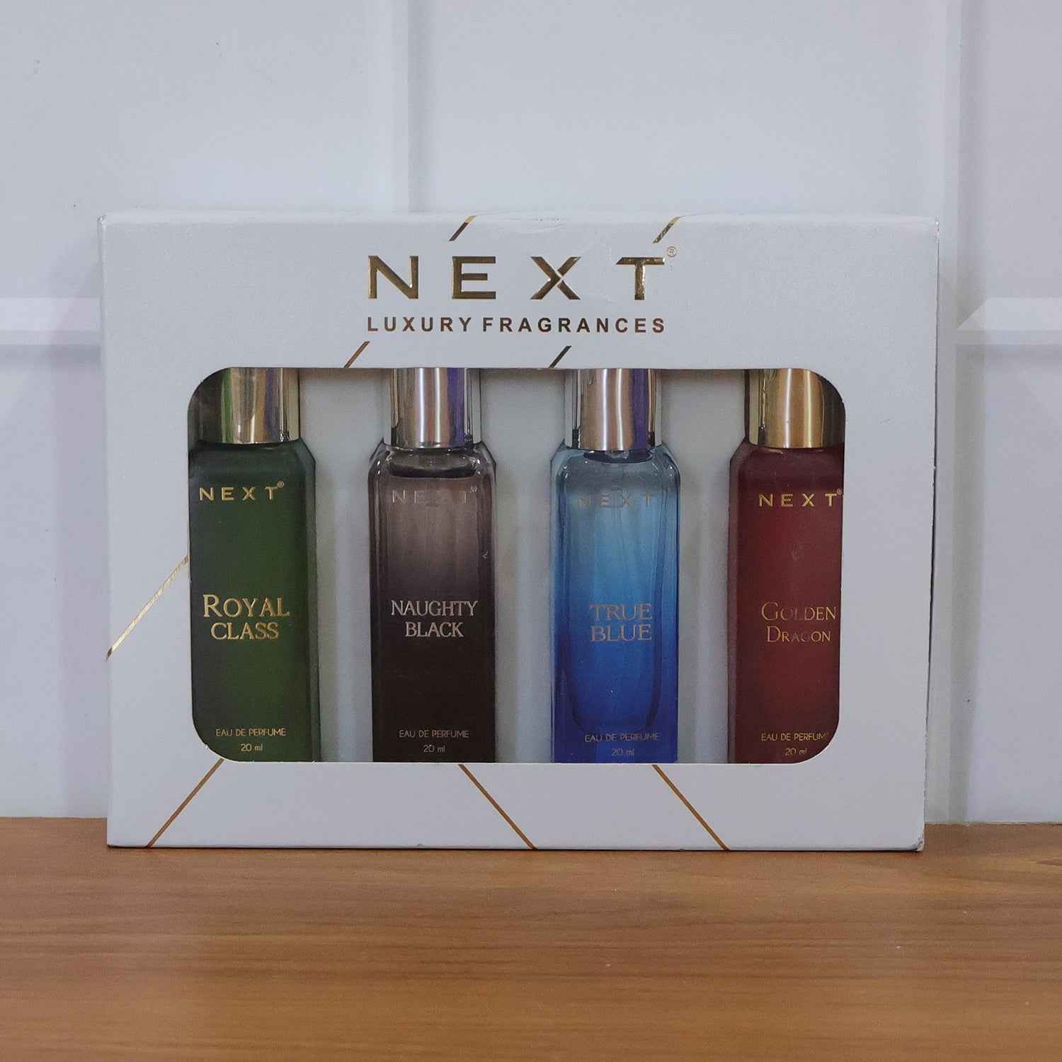 Next Luxury Fragrances Mini Eau De Parfum Gift Set (4 Pc 20 Ml Each)