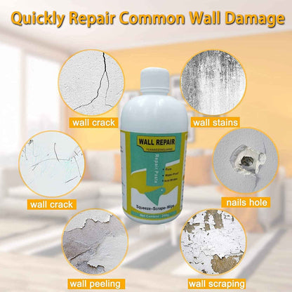 Wall Crack Repair Cream With Scraper - (Set)