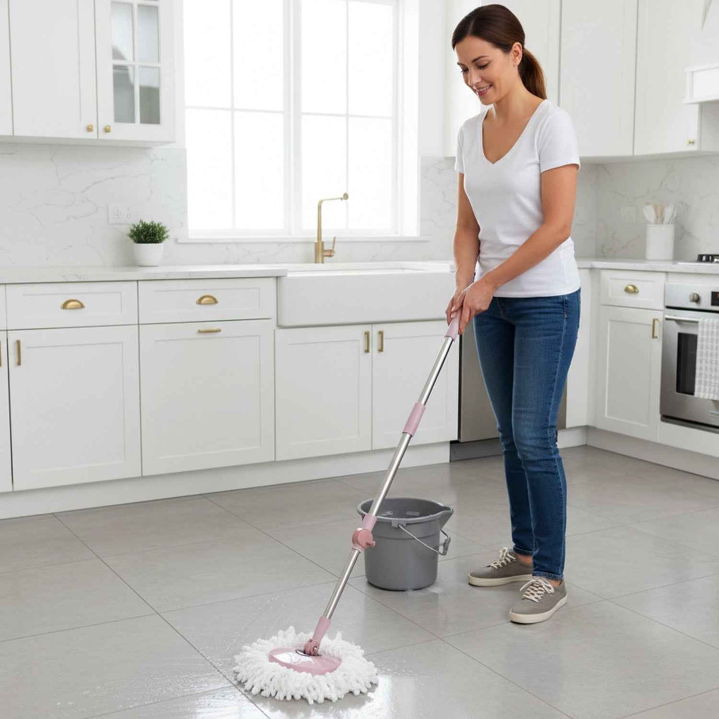 Supermom Turbo Spin Mop Pipe Set (1 Set 130 Cm)