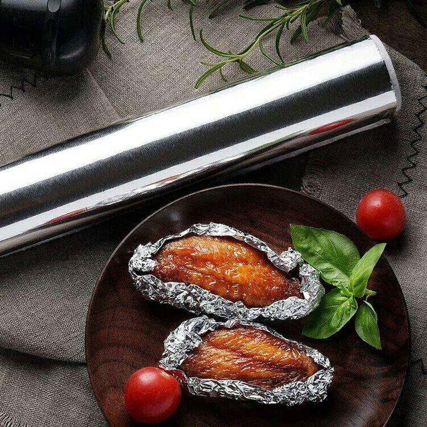 Aluminum Foil Roll Heavy Duty Non Stick Thick Aluminum Foil Sheet Baking Grilling Tool (9 Mtr) - BeSh Deals®