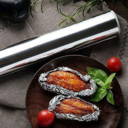 Aluminum Foil Roll Heavy Duty Non Stick Thick Aluminum Foil Sheet Baking Grilling Tool (9 Mtr) - BeSh Deals®