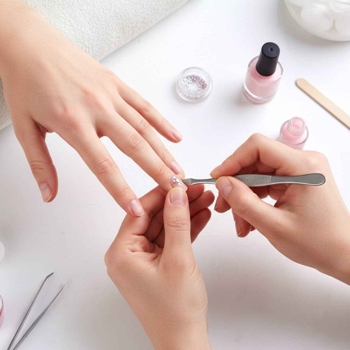 6 In 1 Premium Nail Care Manicure Pedicure Grooming Kit (1 Set)