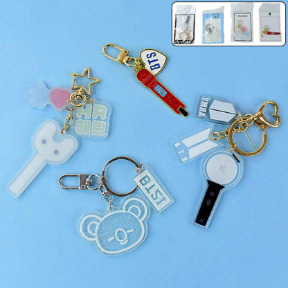 Cute Acrylic And Metal Keychains (1 Pc Mix Design) - BeSh Deals®