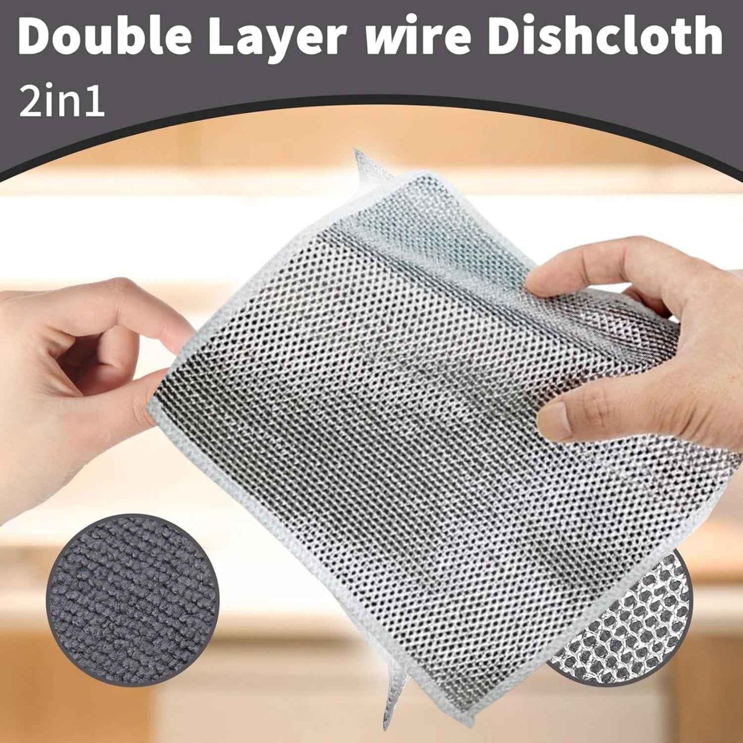 3 In 1 Kitchen Cleaning Combo Set