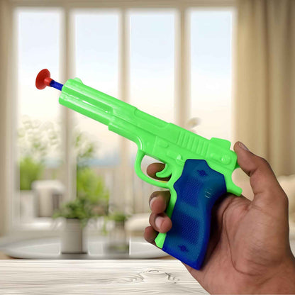 Medium Size Plastic 1 Gun With 5 Soft Suction Dart Bullets (1 Set)