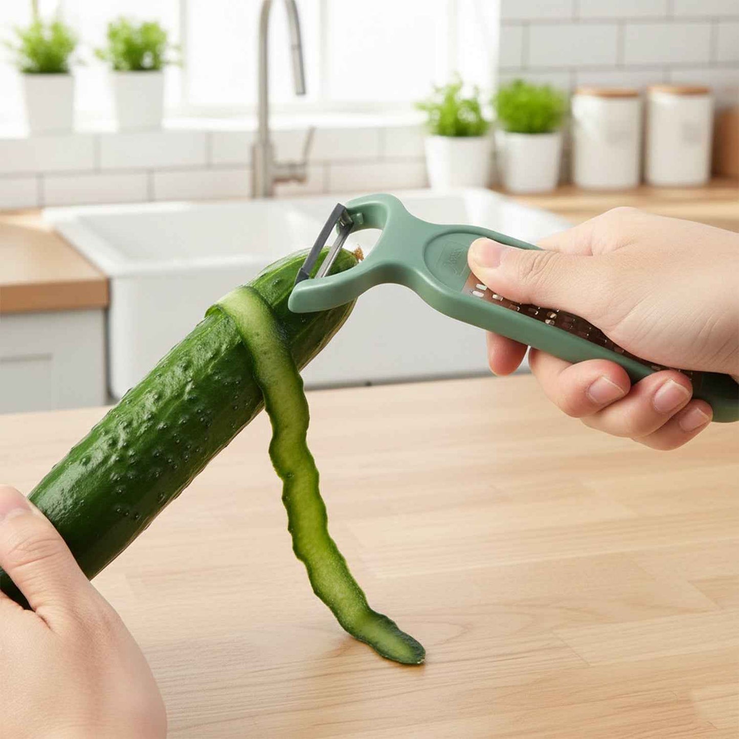 2 In 1 Multipurpose Vegetable Peeler And Grater Tool