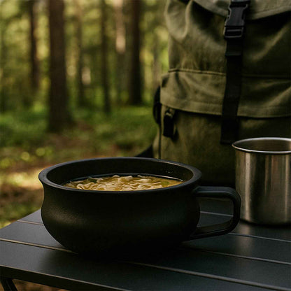 Premium Large-capacity Deep Handle Bowl (1 Pc)