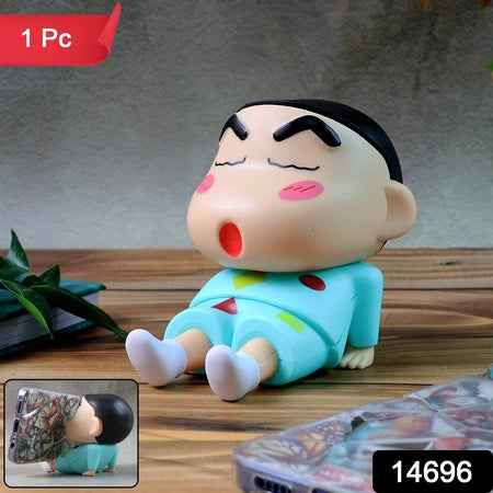Cute Cartoon Figurine Mobile Phone Stand - (1 Pc)