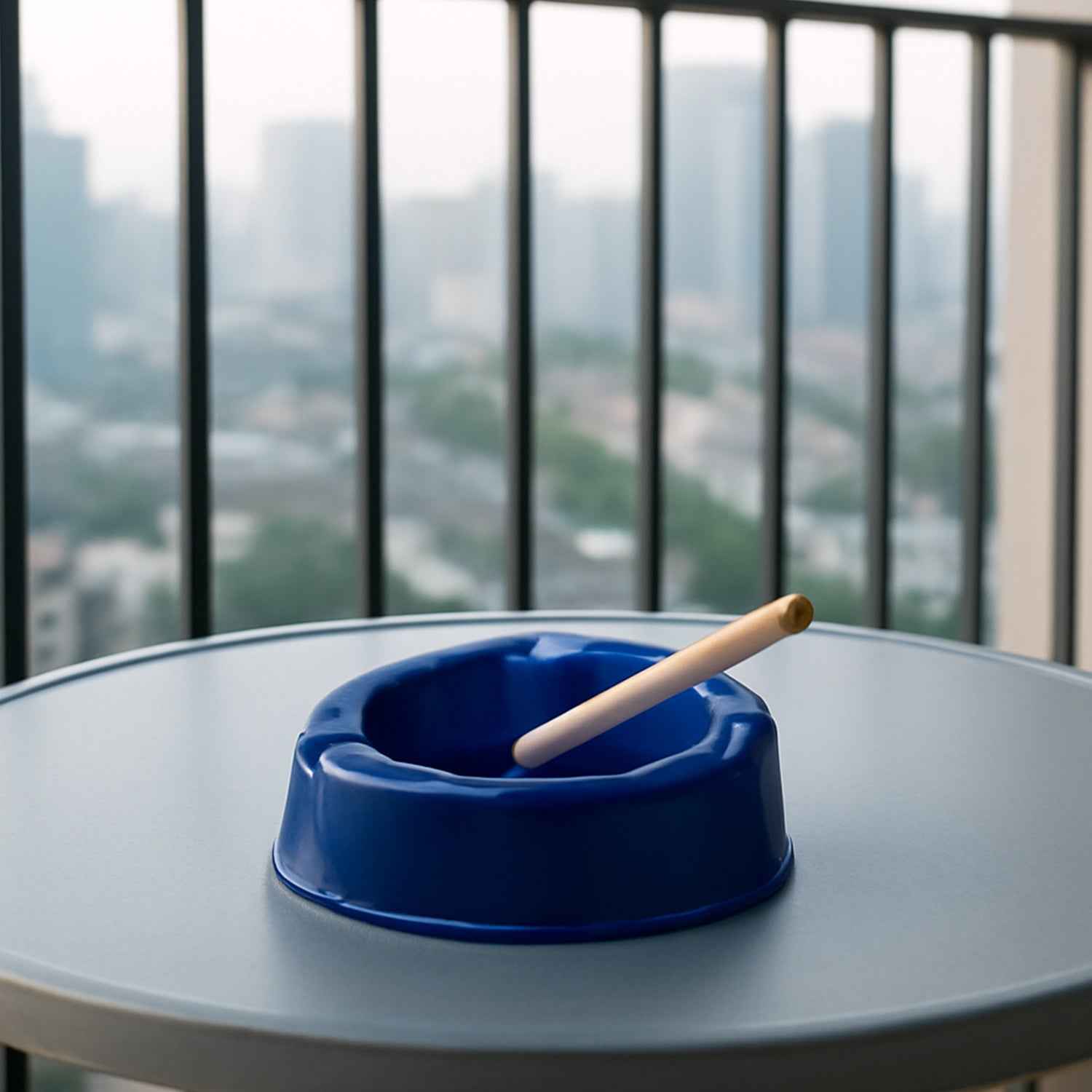 Oblivion Dark Blue Plastic +shtray (1 Pc)