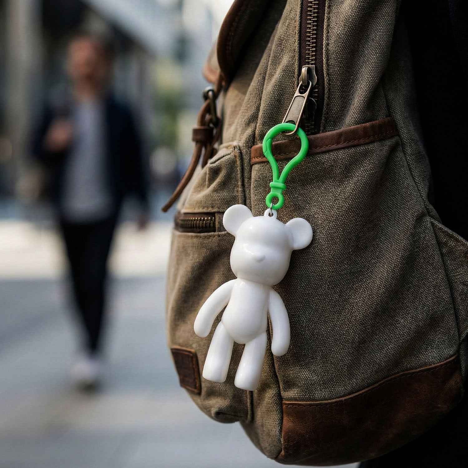 Cute Bear Shape Decorative Keychain (1 Pc)
