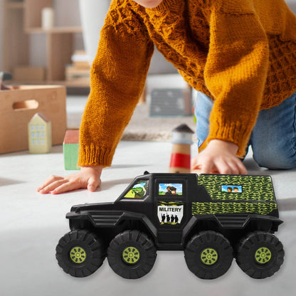 Big Military 8-wheel Plastic Car Toy (1 Pc) - Best Deals at BeSh Deals®