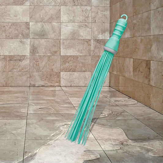 Plastic Hard Bristle Broom For Bathroom Floor Cleaning And Scrubbing Wet And Dry Floor Cleaning - BeSh Deals
