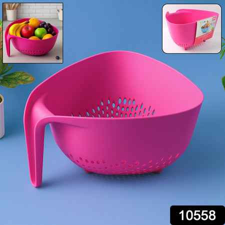 Supermom Premium Multipurpose Triangular Kitchen Colander (1 Pc) - BeSh Deals®