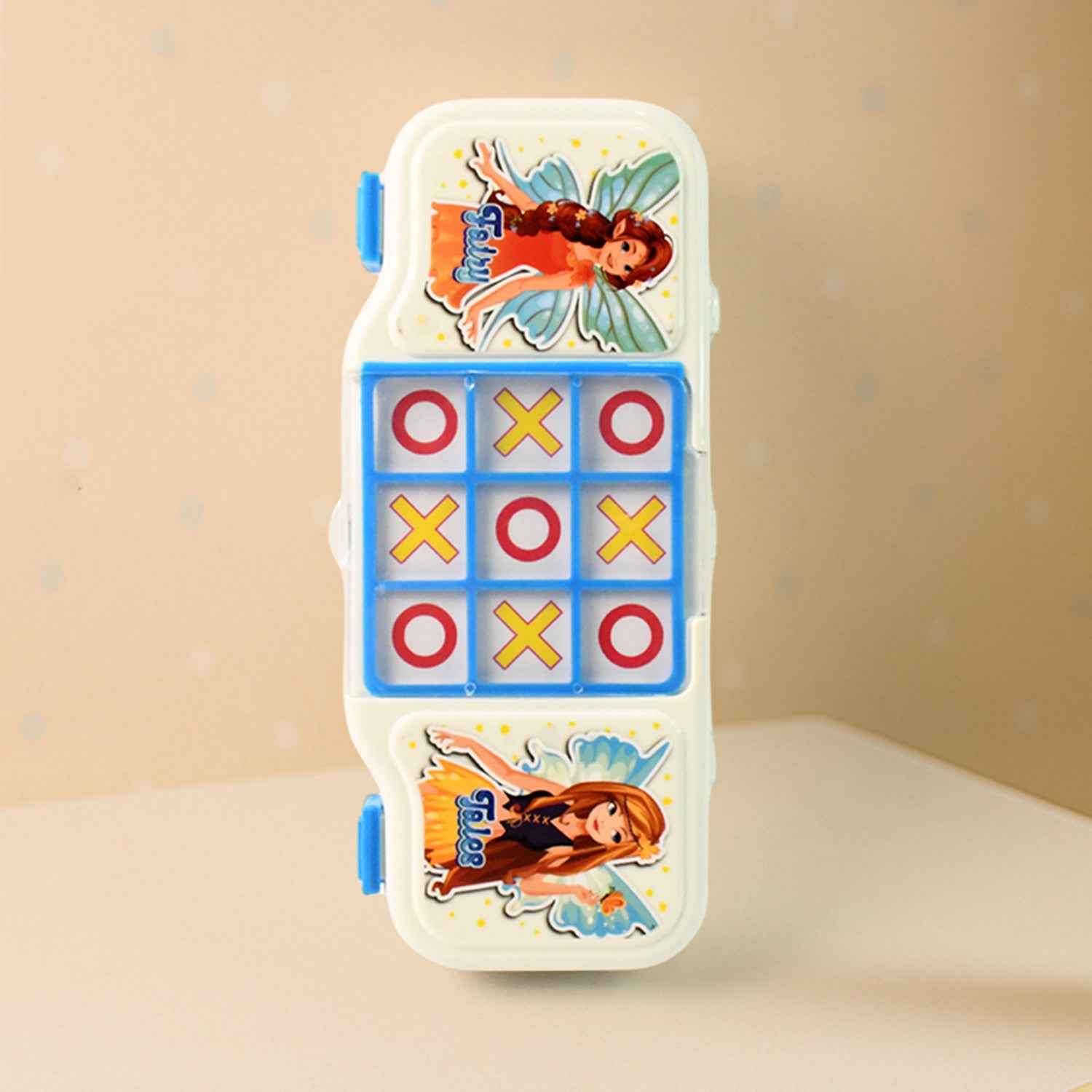 Kids Pencil Box With Built-in Tic Tac Toe Game