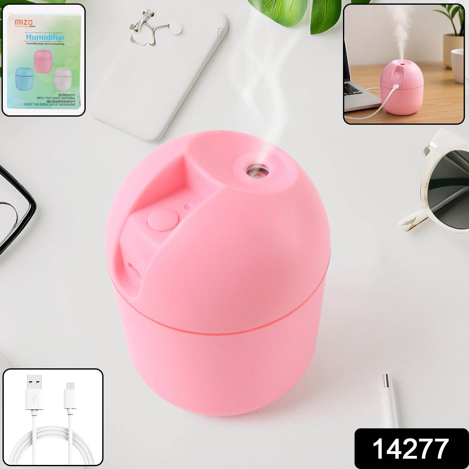 Usb Mini Air Humidifier For Home  Office (1 Pc) - Best Deals at BeSh Deals®