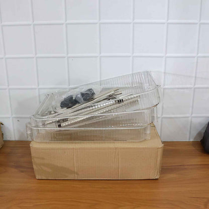 3 Layer Multipurpose Storage Trolley With Wheels