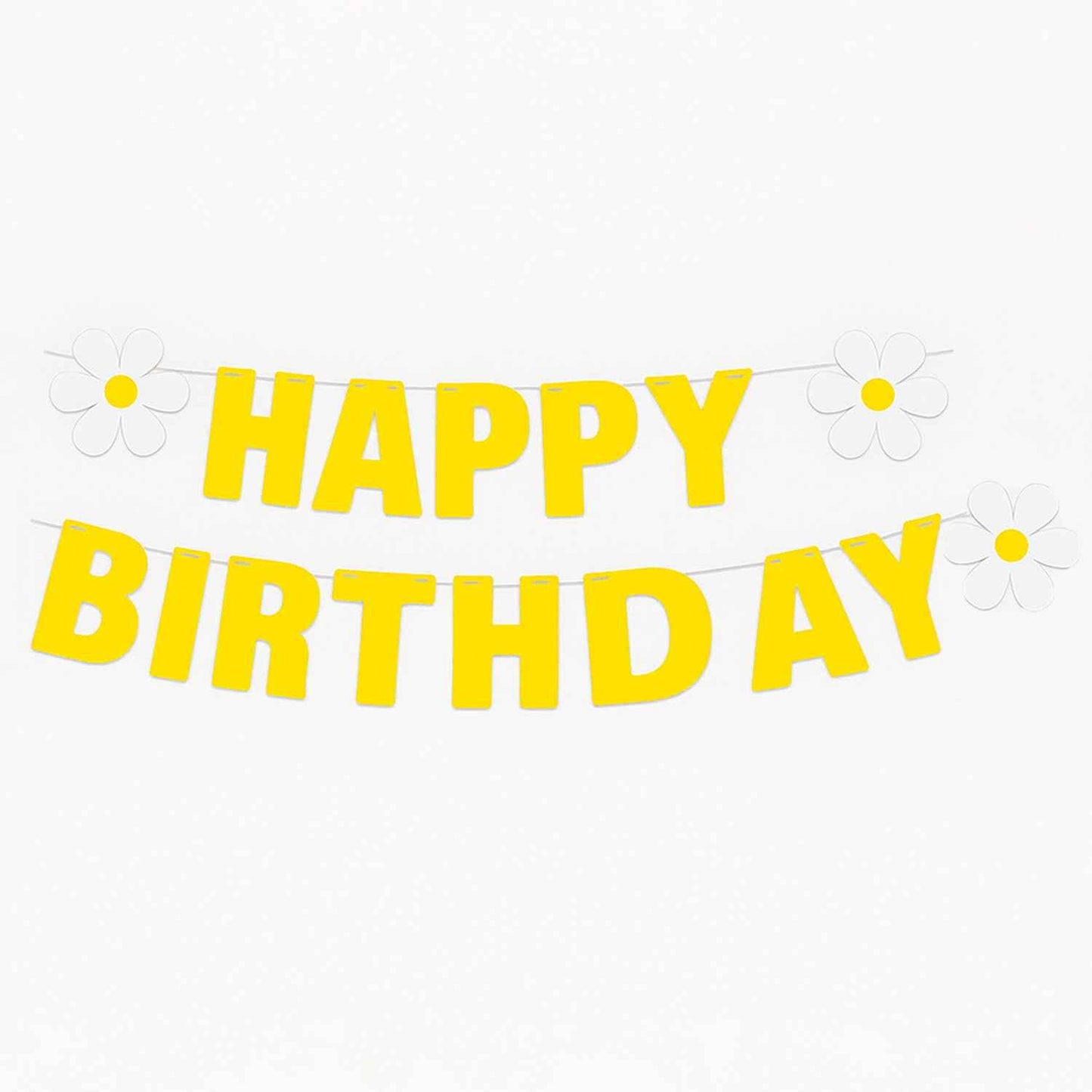 Happy Birthday Party Decoration Banner Set