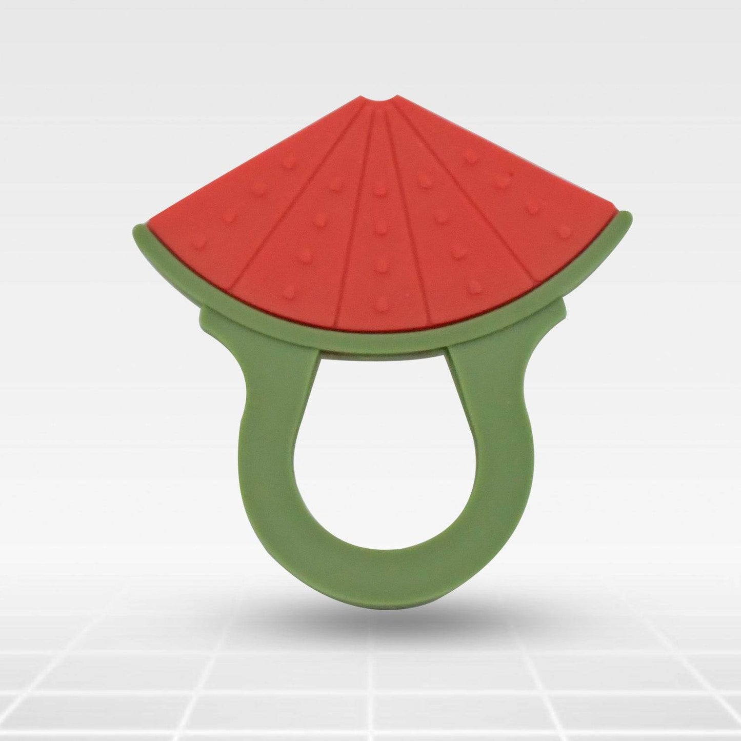 Baby Silicone Teether Fruit Teether For Toddlers100 Food Grade Silicone Teether Non-toxic  Latex Free Suitable For Kids Above 3 Months - Grapes Banana Watermelon (1 Pc ) - Best Deals at BeSh Deals®