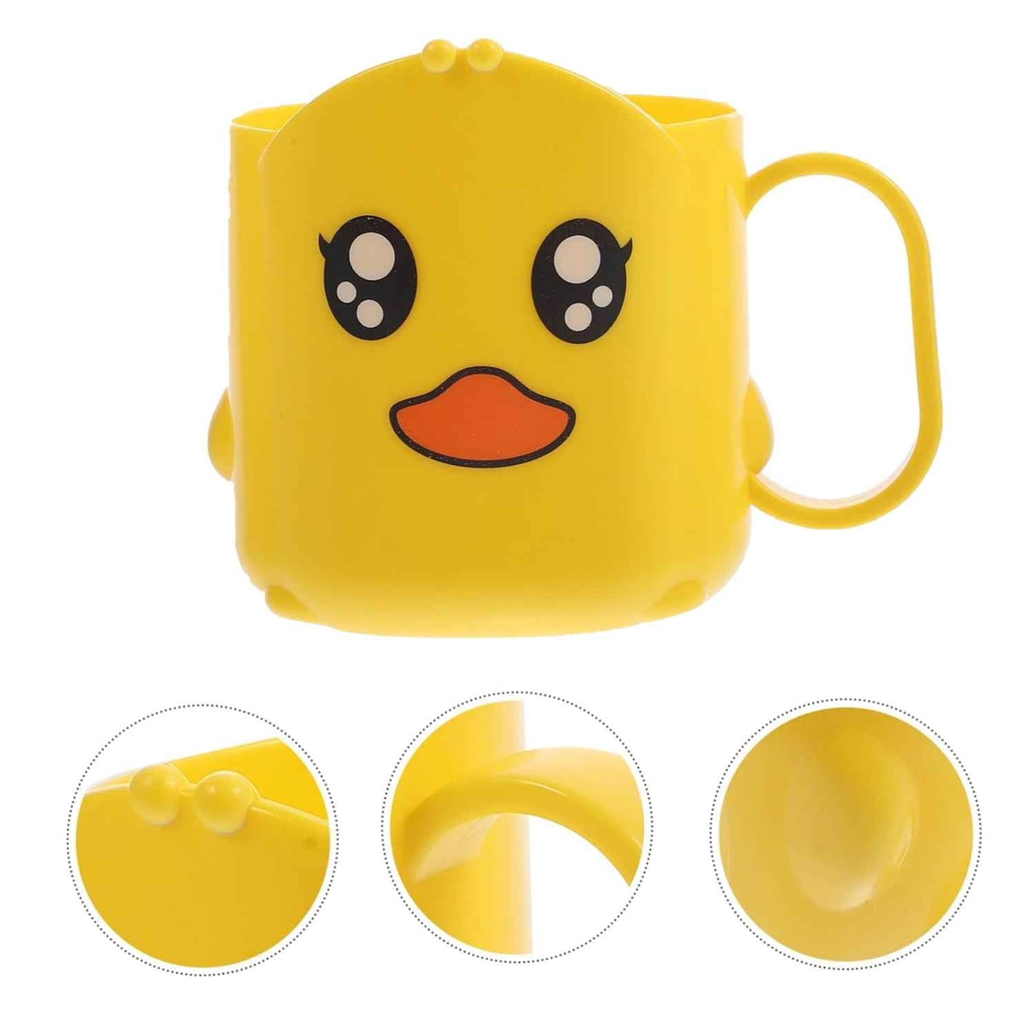 Multipurpose Cartoon Plastic Cup Toothbrush Cups (1 Pc) - BeSh Deals®