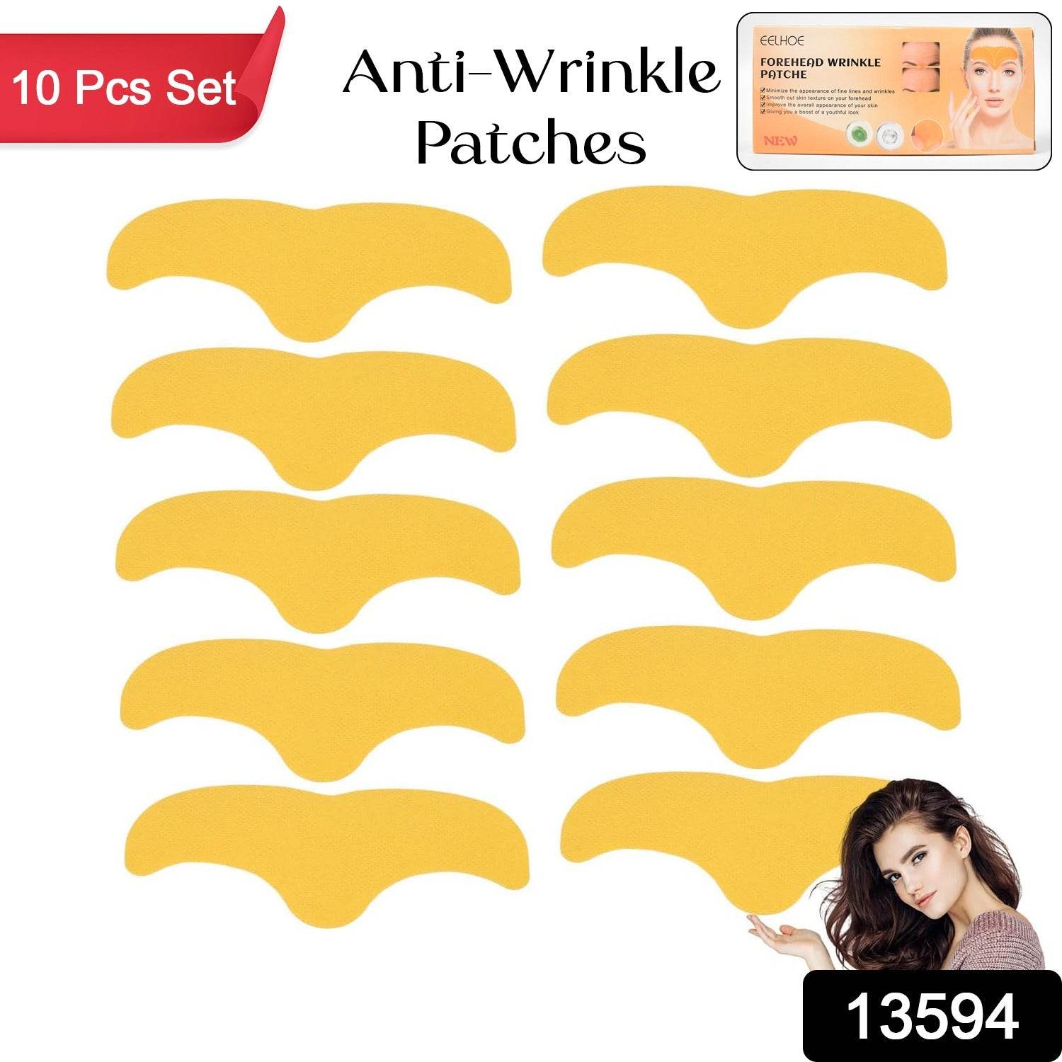 Forehead Wrinkle Patches Face Wrinkle Patches (10 Pcs Set) - Best Deals at BeSh Deals®