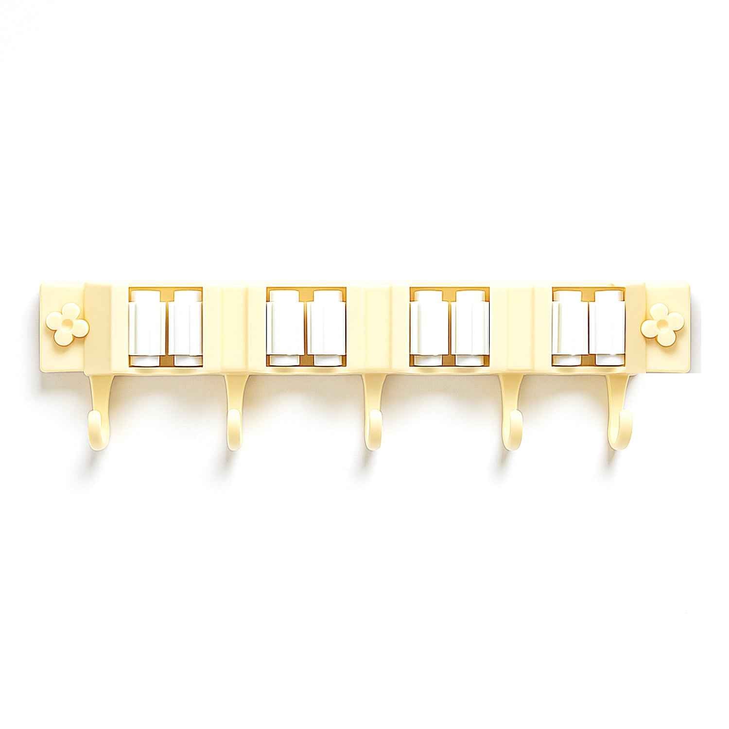 Self-adhesive Wall-mount Broom  Mop Holder Rack