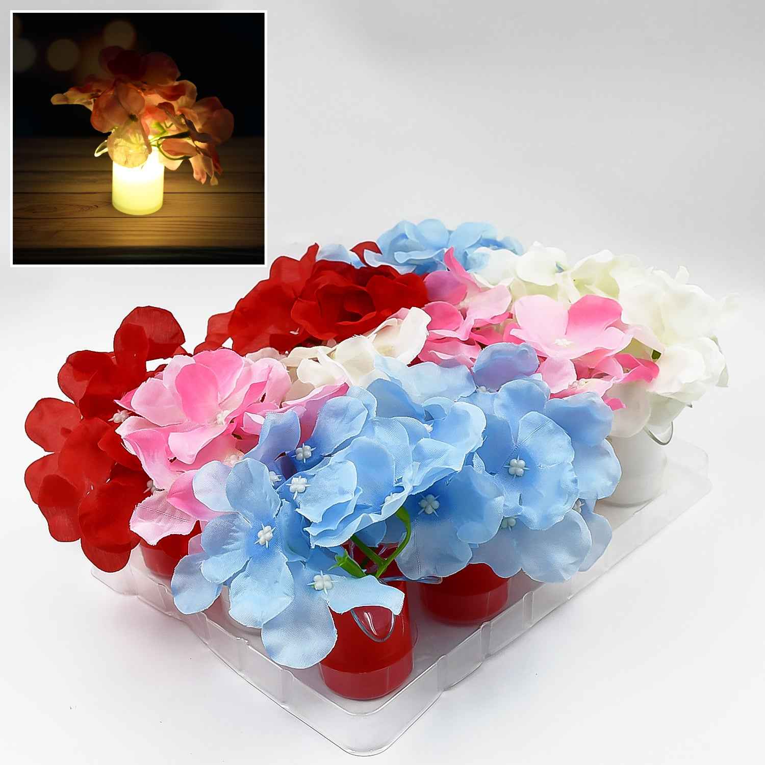 Led Mood Lights Bedroom Interior Decor Lighting (12 Pcs Set)