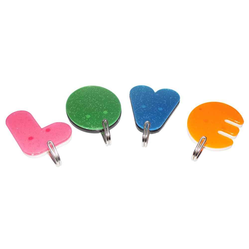 1121 Love Shape Self Adhesive Hooks
