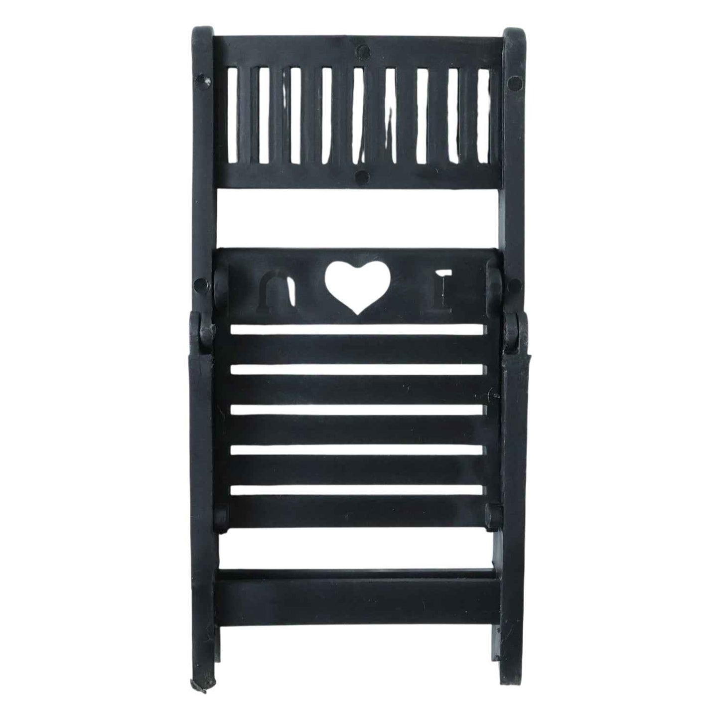 Mini Chair Shape Mobile Stand Holder (1 Pc  Balck Color)