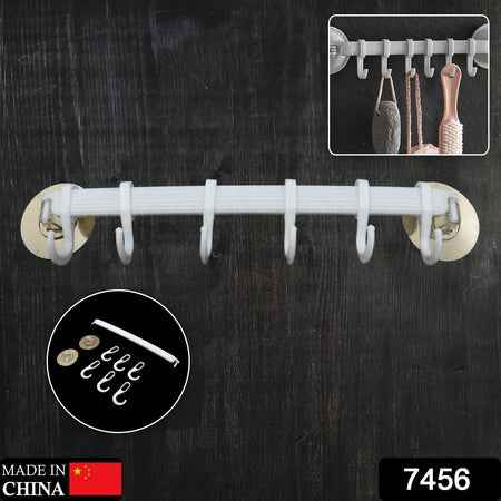 7456 1pc Bath Towel Hanger Wall Mount Towel Hanger Wall Towel Shelf Towel Hanging Rack Kitchen Towel Holder Towel Hanging Hook