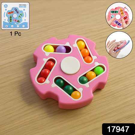 Fidget Magic Cube Spinner Toy  Multi-track Finger Puzzle