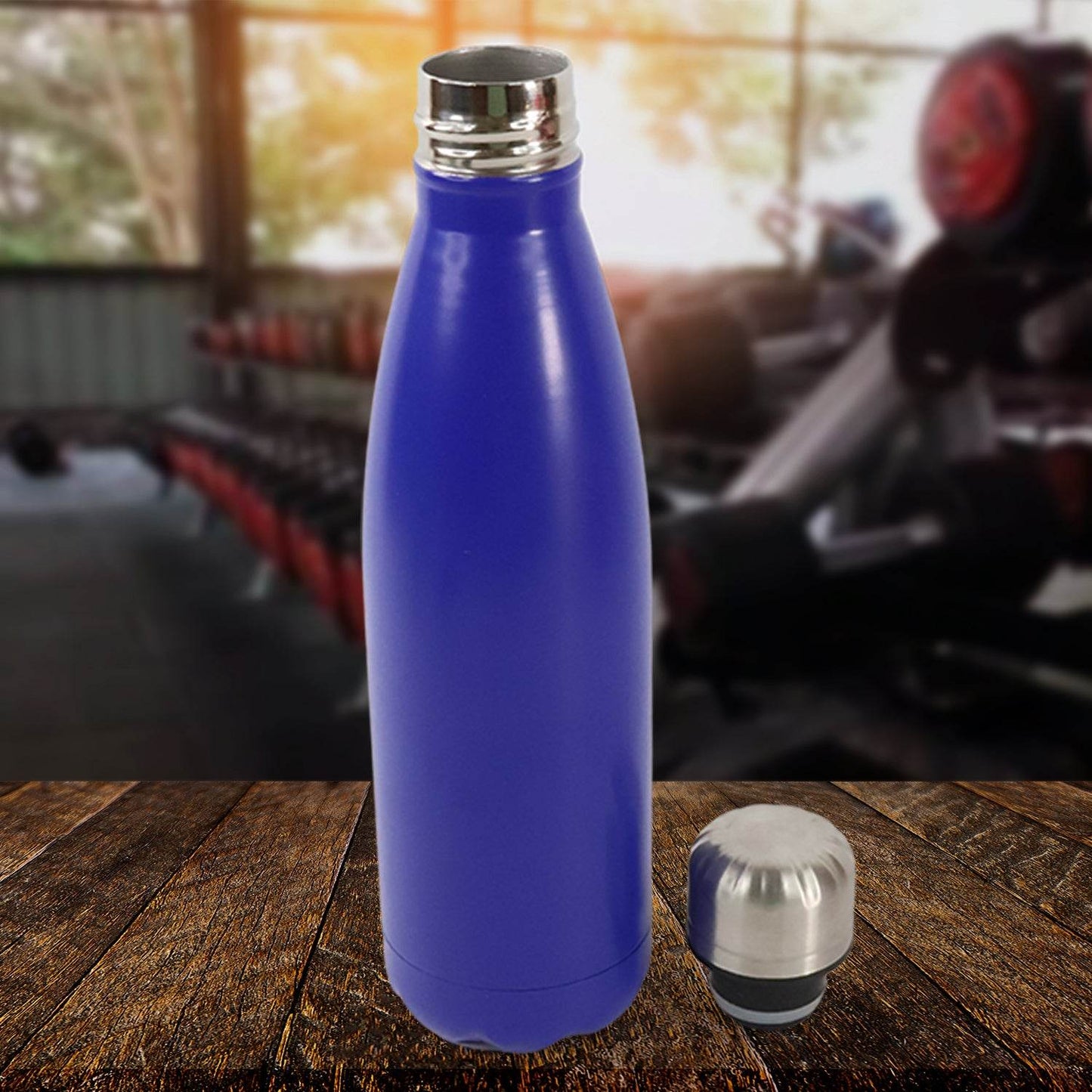 Stainless Steel Single Wall Water Bottle 400ml Approx - Best Deals at BeSh Deals®