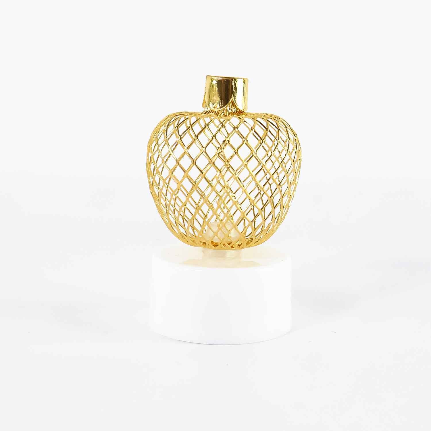 Decorative Apple Shape Led Tealight Candles - (4 Pc)