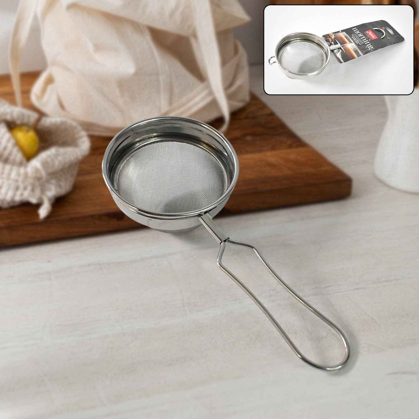 Apex Morning Stainless Steel Tea And Coffee Strainer