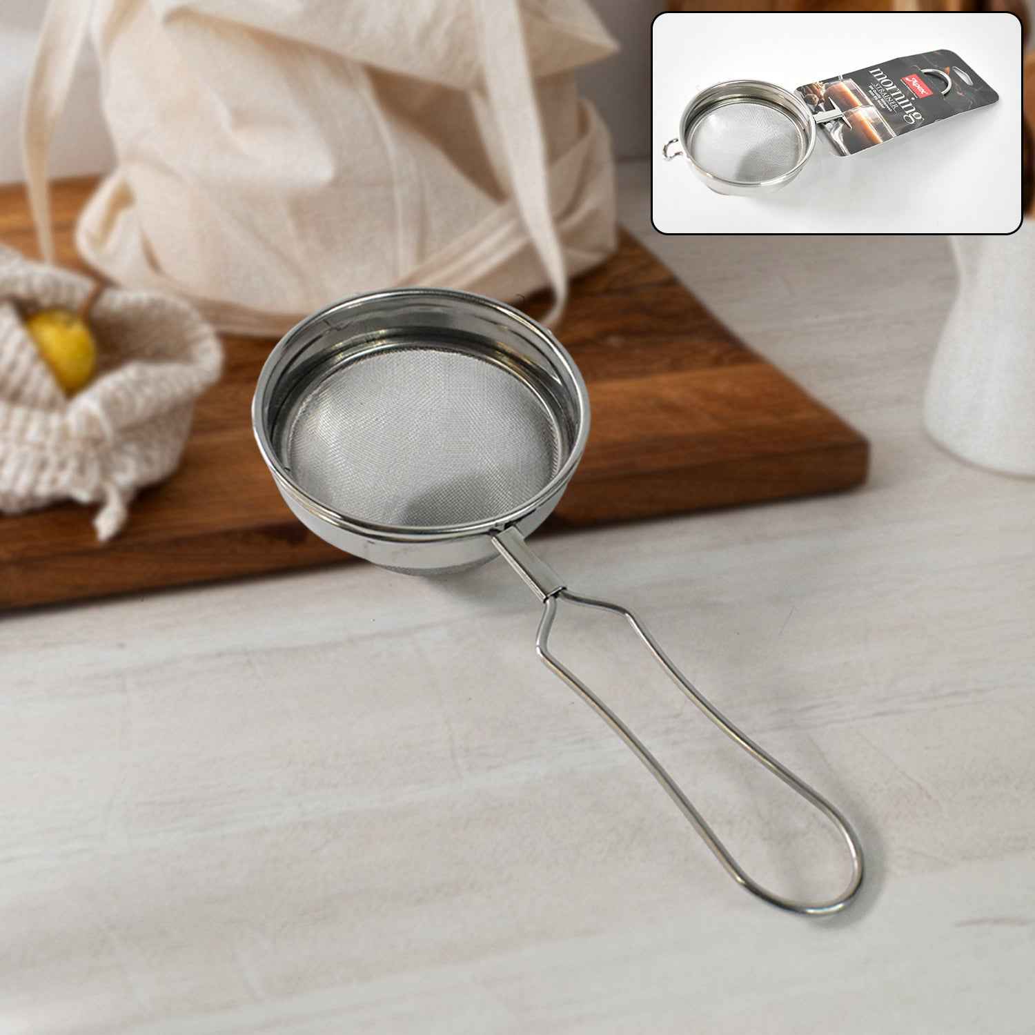 Apex Morning Stainless Steel Tea And Coffee Strainer