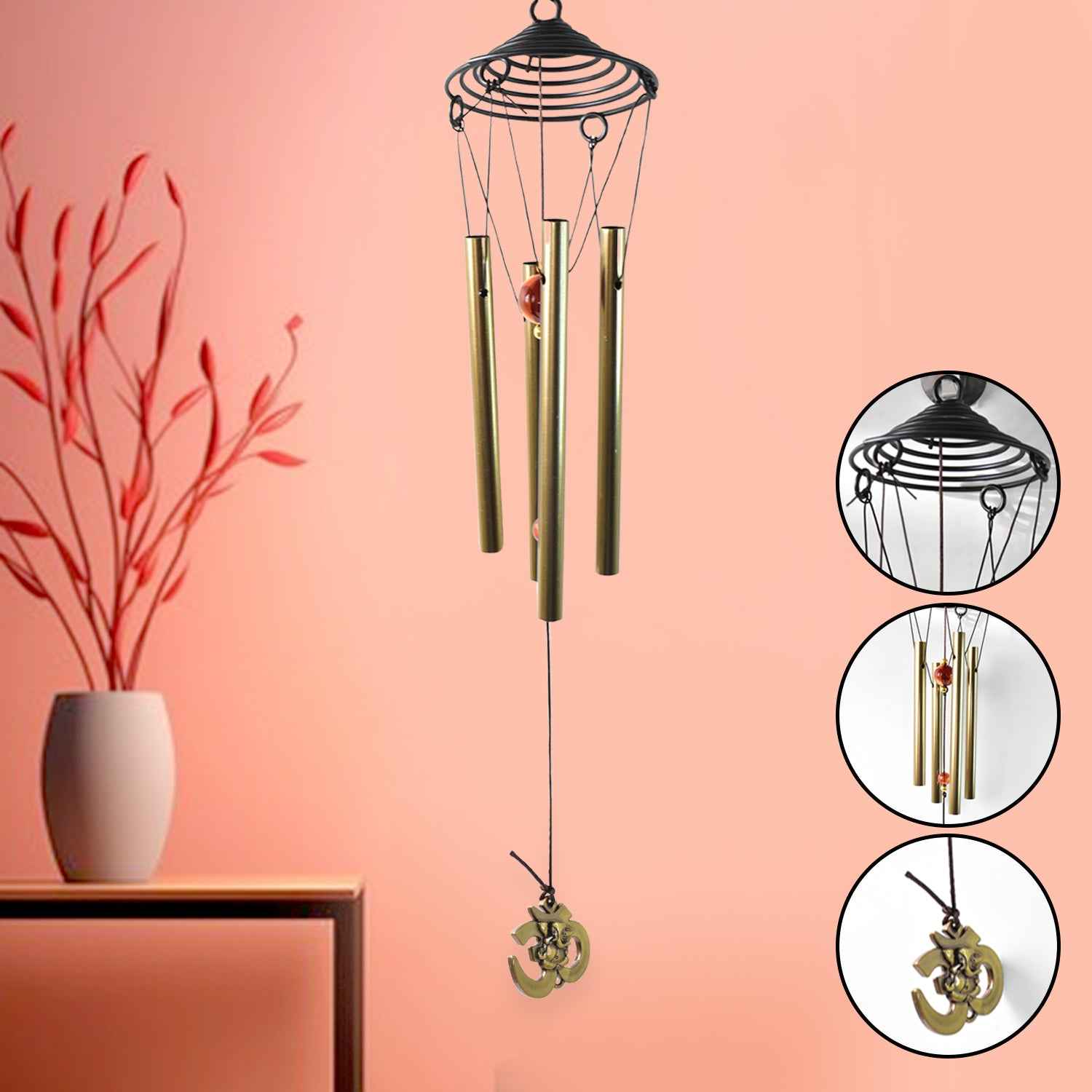 Wind Chimes Outdoor Hanging Dragonfly Wind Chime (1 Pc)