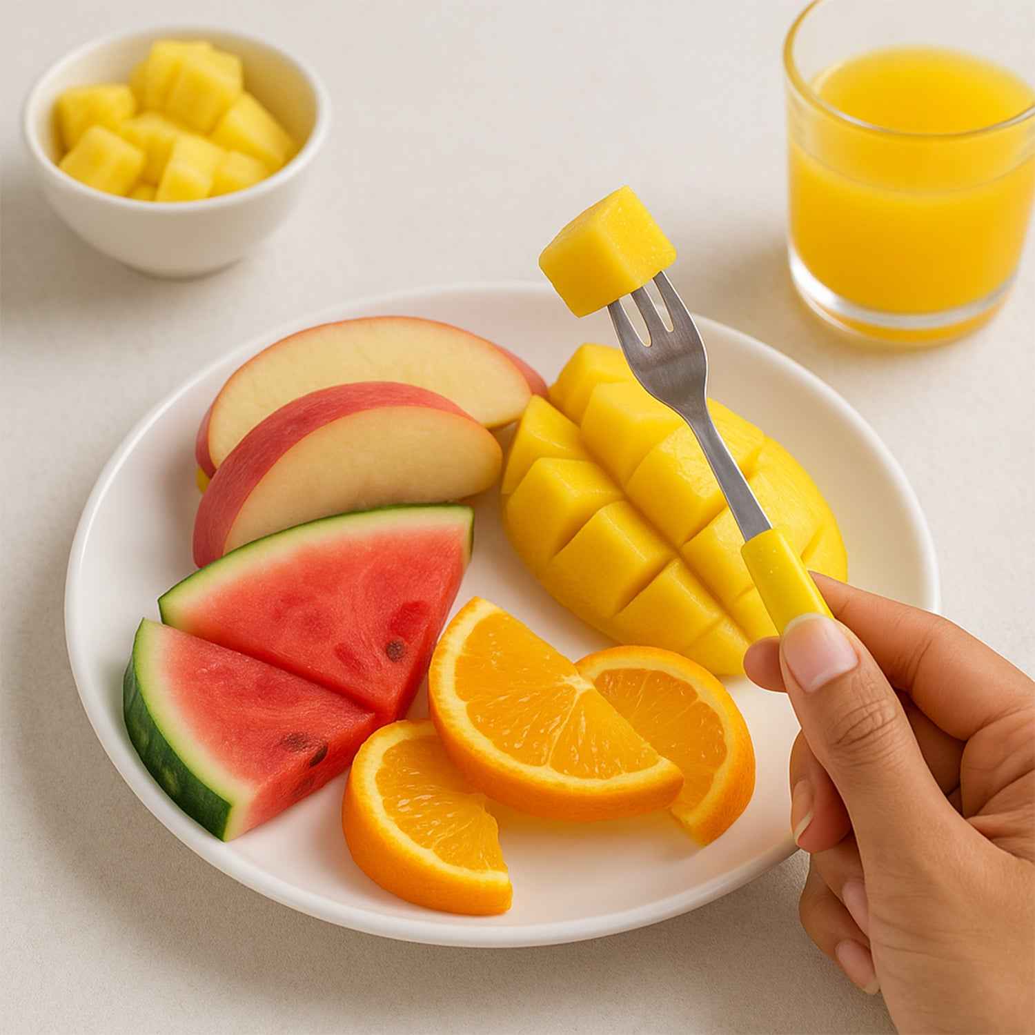 Supermom Premium Stainless Steel Big Fork (6 Pc Set) - BeSh Deals®